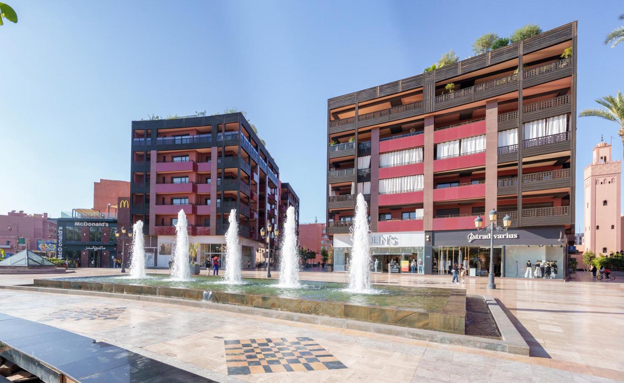 Appartement Chic Gueliz Plaza Avec Vue Марракеш Экстерьер фото