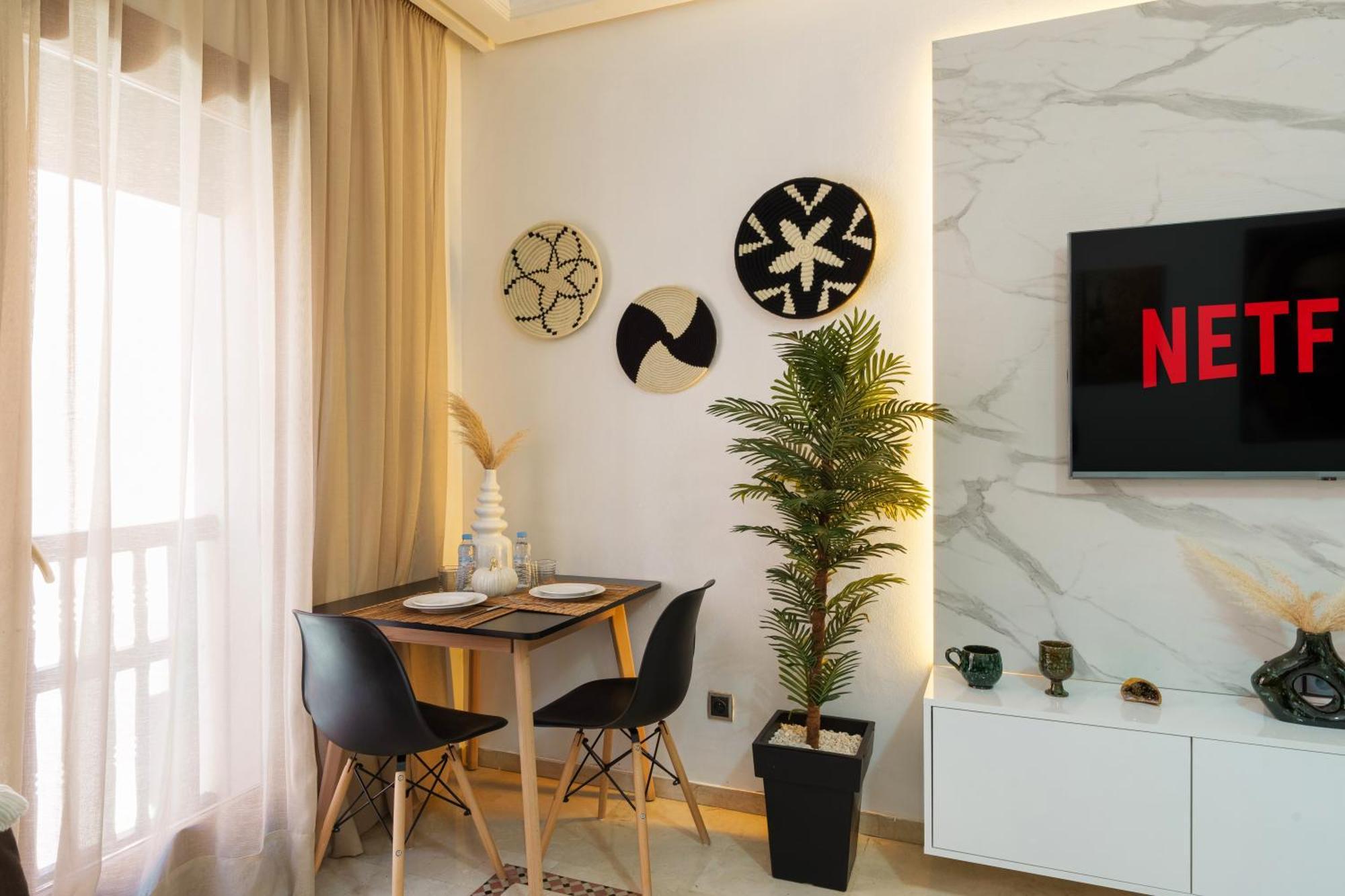 Appartement Chic Gueliz Plaza Avec Vue Марракеш Экстерьер фото