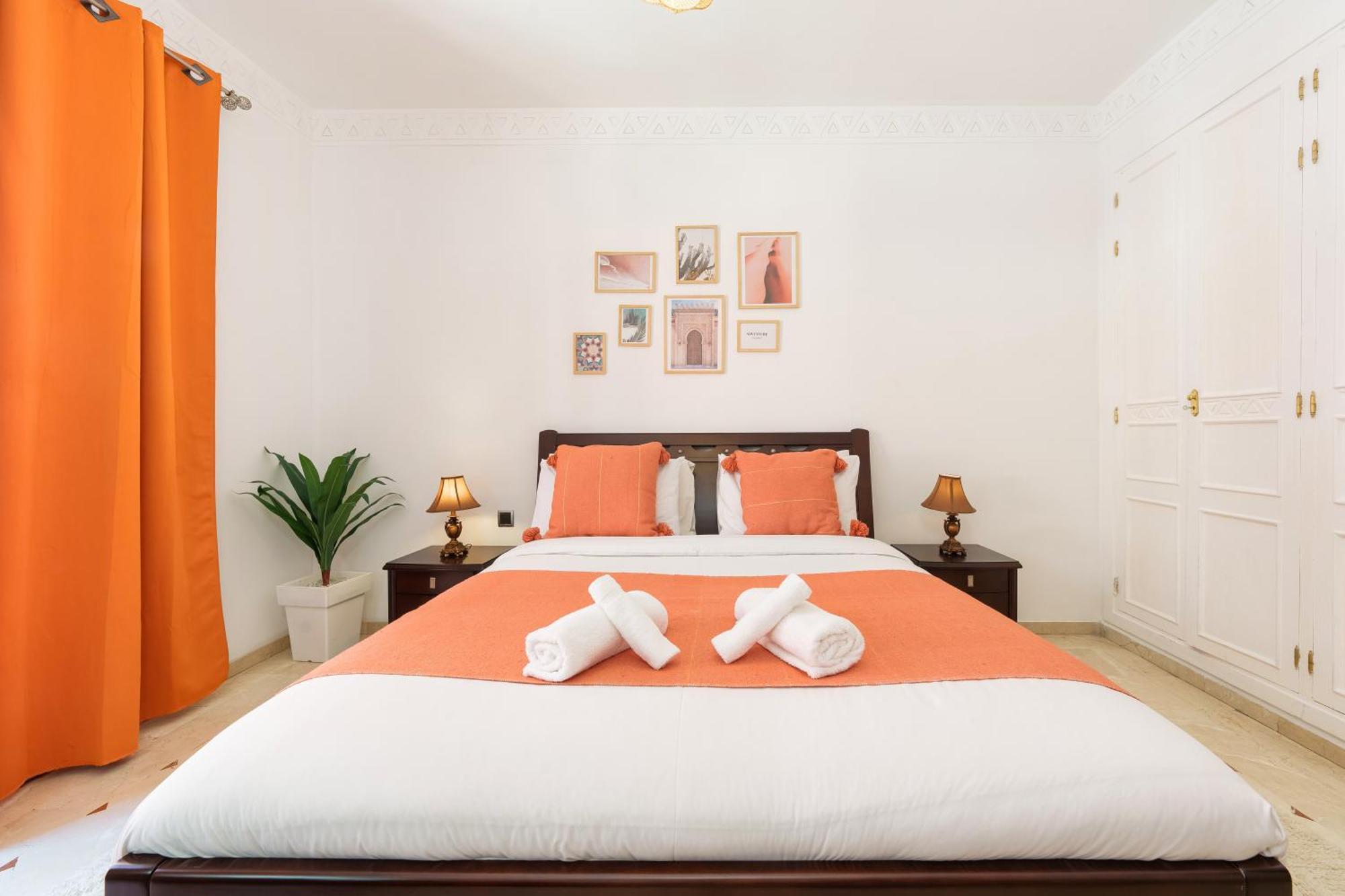 Appartement Chic Gueliz Plaza Avec Vue Марракеш Экстерьер фото