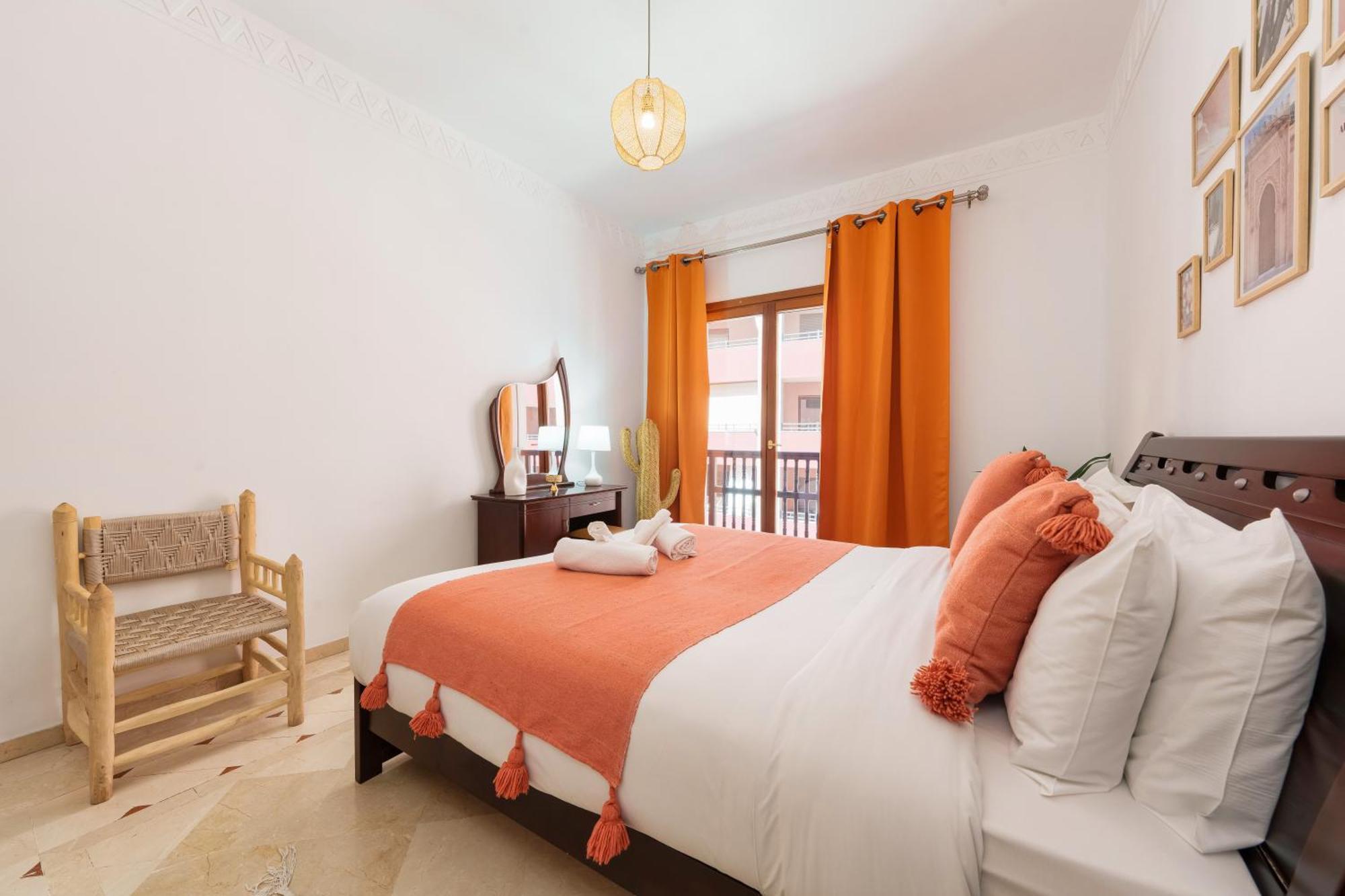 Appartement Chic Gueliz Plaza Avec Vue Марракеш Экстерьер фото
